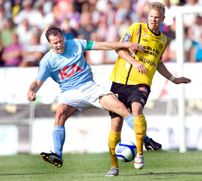 Daniel Andersson, Malmö och David Löfquist, Mjällby