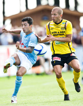 Jiloan Hamad, Malmö och Johan Svensson, Mjällby