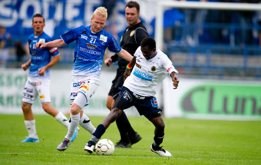 Mattias Adelstam, Trelleborg, Yussif Chibsah, Gefle