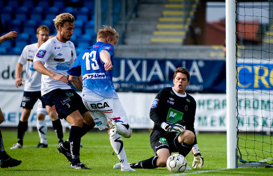 Fredrik Jensen, Trelleborg, Mattias Hugosson, målvakt,