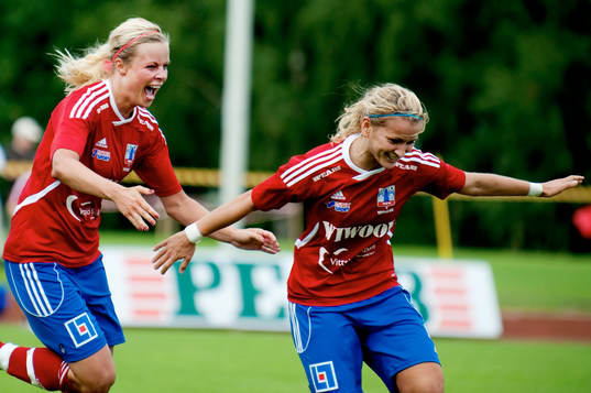 Sofie Andersson, Vlora Bajraktaraj, Vittsjö, jubel