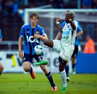 Emil Bergström, Djurgården och Eric Magloire Bassombeng,