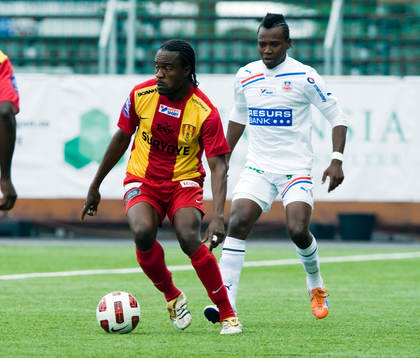 Peter Ijeh, Syrianska och May Mahlangu, Helsingborg