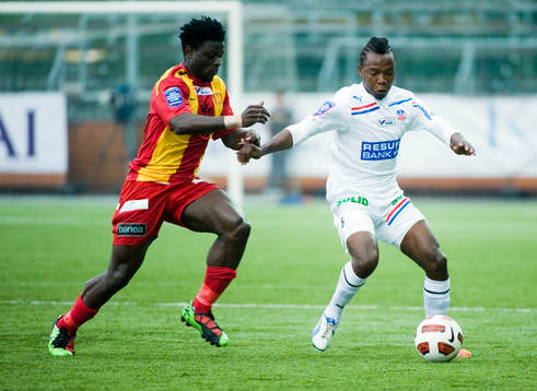 Razak Omotoyossi, Syrianska och May Mahlangu, Helsingborg