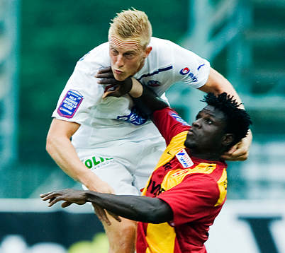 Peter Larsson, Helsingborg och Razak Omotoyossi, Syrianska