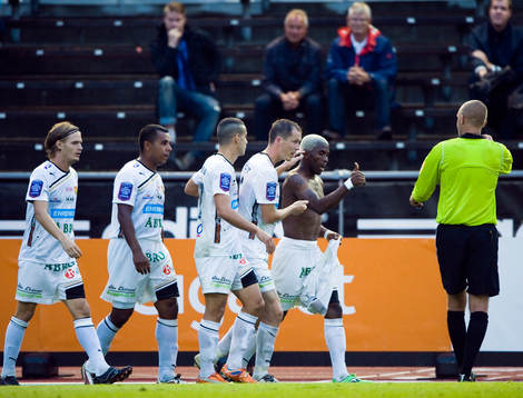 Eric Magloire Bassombeng, GAIS, glädje, jubel