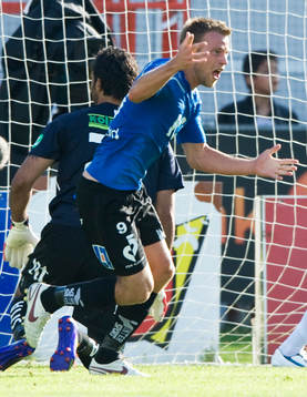 Joel Johansson, Halmstad, glädje, jubel