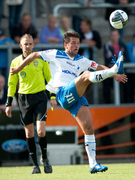 Armin Tankovic, Norrköping och Johan Hamlin, domare