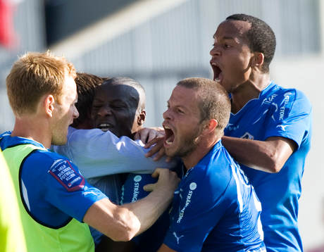 Joe Sise, glädje, jubel