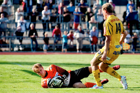 Daniel Svensson, målvakt, Västerås, Jörgen Nilsson,