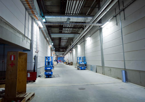 Fotboll, Swedbank Arena, Interiör, Bygge