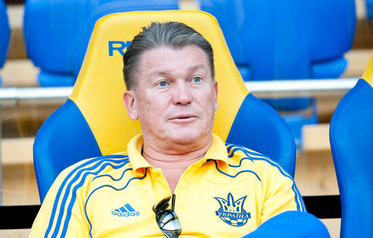 Oleg Blochin, förbundskapten Ukraina