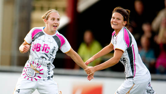 Manon Melis, Katrine Veje, LDB Malmöm jubel