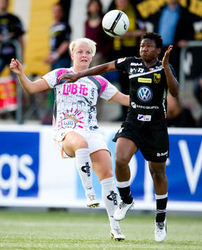 Nilla Fischer, LDB Malmö, Rita Chikwelu, Umeå