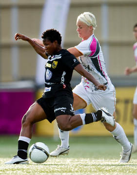 Rita Chikwelu, Umeå, Nilla Fischer, LDB Malmö