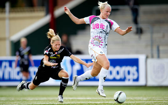 Emmelie Konradsson, Umeå, Nilla Fischer, LDB Malmö