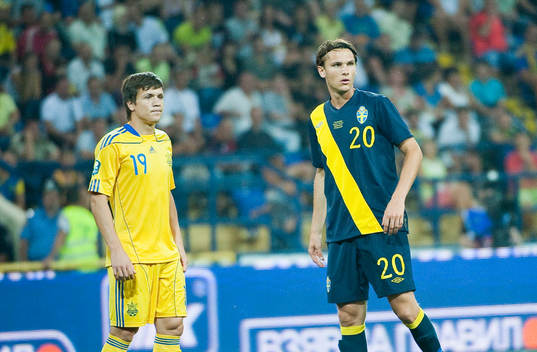 Yevhen Konoplianka, Ukraina och Albin Ekdal, Sverige