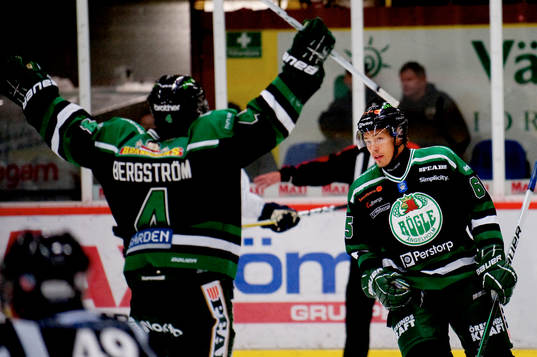 Nils Bergström, Andree Brendheden, Rögle, jubel