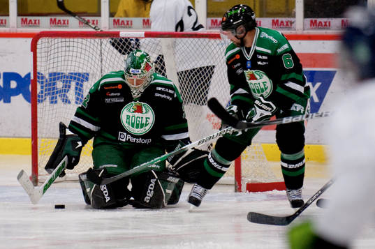 Jonas Fransson, målvakt, Daniel Glimmenvall, Rögle