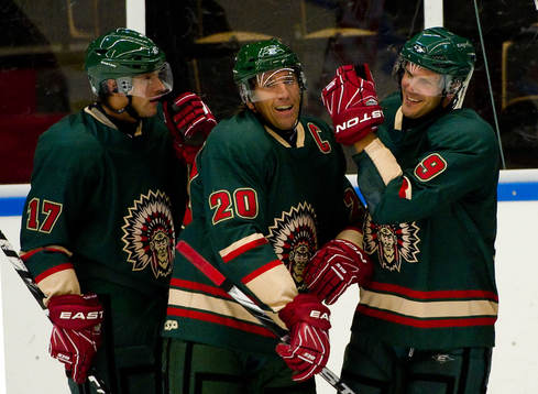 Magnus Kahnberg, Jari Tolsa, Joel Lundqvist, Frölunda
