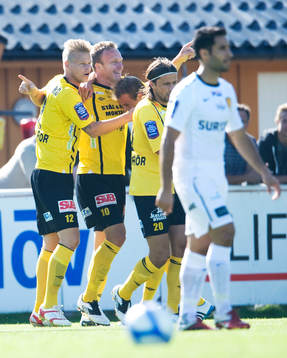 Marcus Ekenberg, Mjällby, Jubel