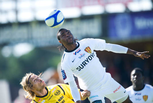 Alusine Kamara, Syrianska och Tobias Grahn, Mjällby