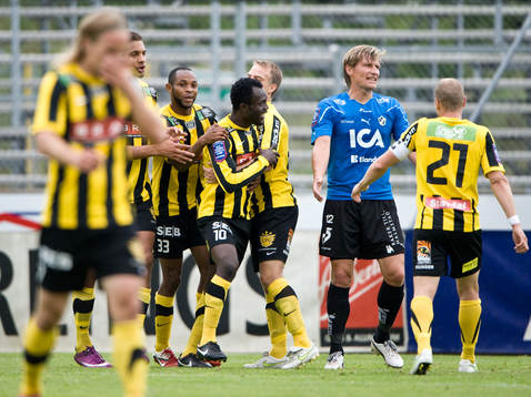 John Chibuike, jubel, Häcken, Tomas Zvirgzdauskas,