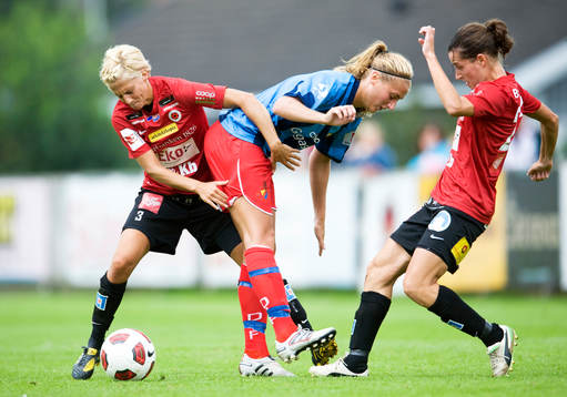 Matilda Rosqvist, Djurgården, och Therese Björck och