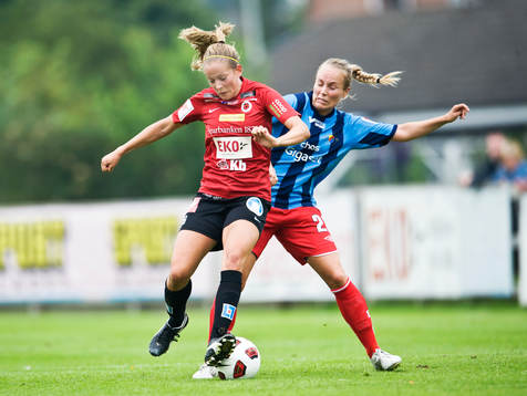Sandra Betschart, Kristianstad och Dora Maria Larusdottir,