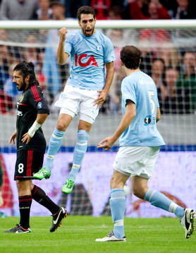 Jimmy Durmaz, Malmö FF jubel