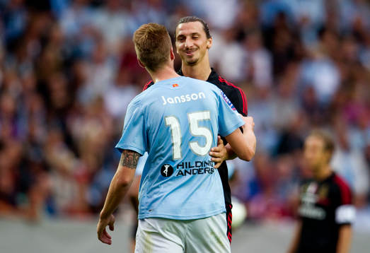 Pontus Jansson, Malmö FF, Zlatan Ibrahimovic, AC Milan