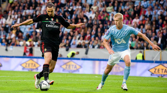 Zlatan Ibrahimovic, AC Milan, Filip Helander, Malmö FF