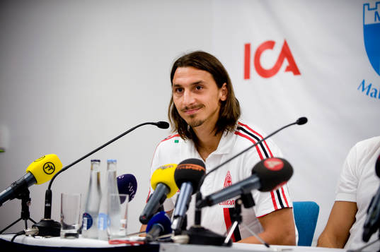 Presskonferens, Zlatan Ibrahimovic