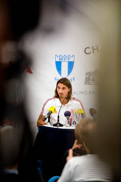 Presskonferens, Zlatan Ibrahimovic
