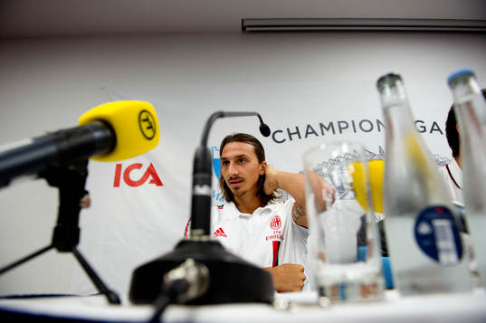 Presskonferens, Zlatan Ibrahimovic