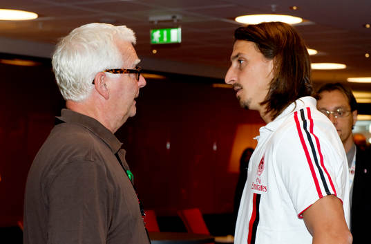 Presskonferens, Zlatan Ibrahimovic träffar journalisten