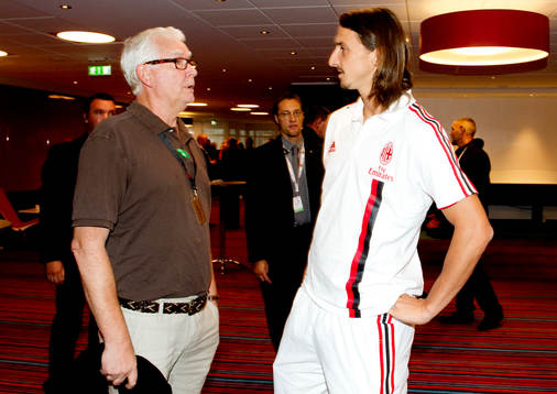 Presskonferens, Zlatan Ibrahimovic träffar journalisten