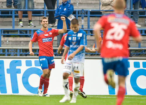 Jörgen Skjelvik, jubel, Helsingborg