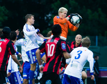 Hampus Nilsson, målvakt, Värnamo, räddning