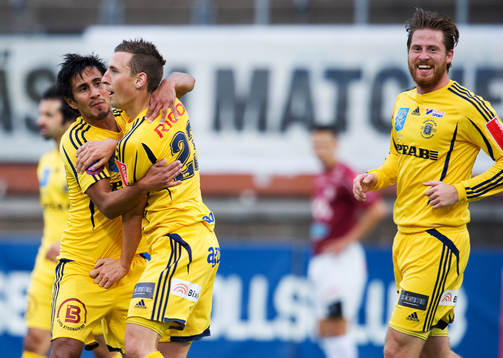 Antonio Rojas och Martin Andersen