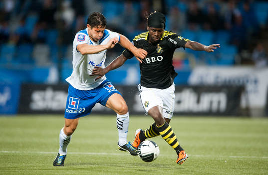 David Wiklander, Norrköping och Martin Mutumba, AIK