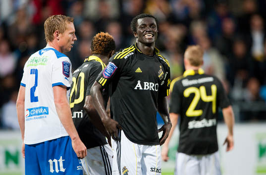 Kwame Karikari, AIK, glädje, jubel