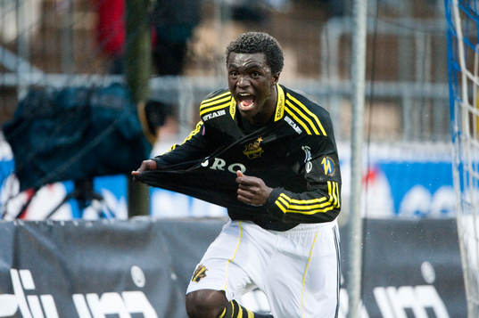 Kwame Karikari, glädje, jubel