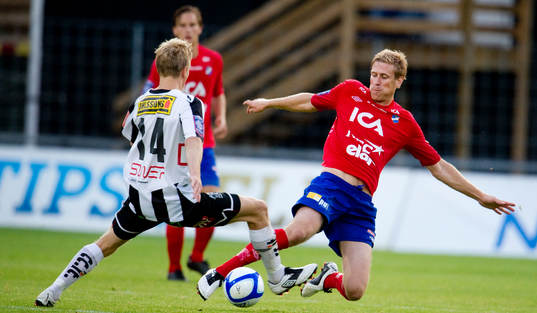 Thomas Raun, Landskrona, Mario Vasilj, Öster