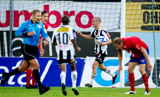 Fredrik Svanbäck, Landskrona, glädje, jubel, Mario