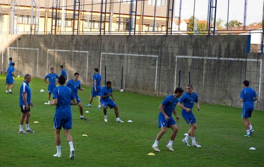 Dinamo Zagreb träning