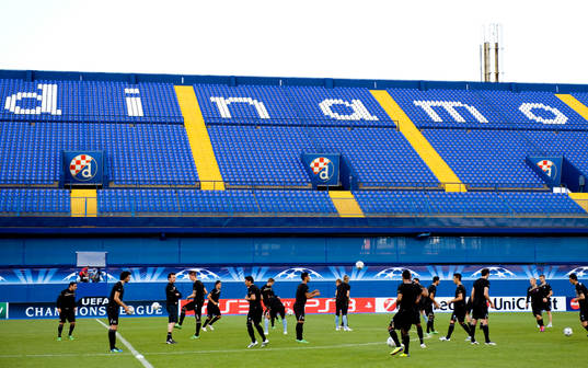 Träning på Maksimir
