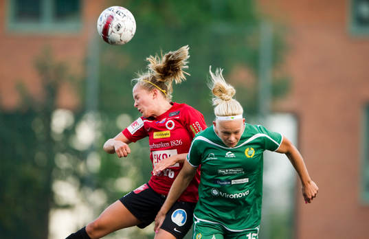Sandra Betschart, Kristianstad och Leena Puranen, Hammarby