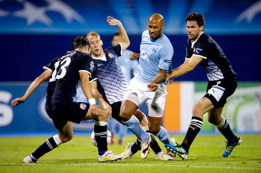 Fotboll, kval till Champions League, Dynamo Zagreb - Malmö