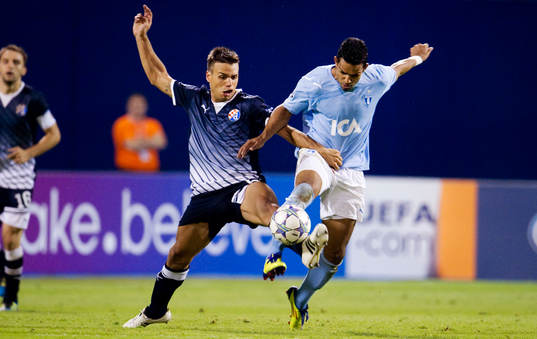 Fotboll, kval till Champions League, Dynamo Zagreb - Malmö